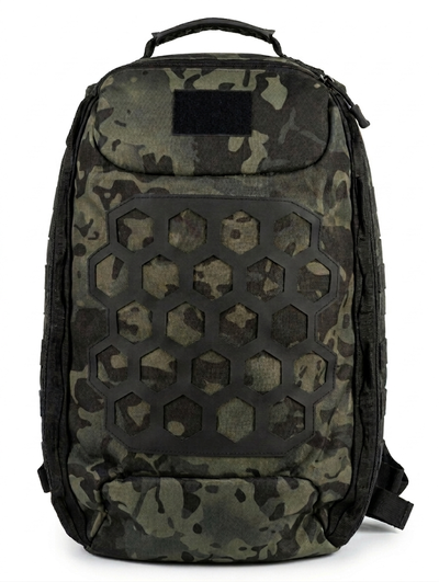 Mochila Táctica Panal Hex-Shield | Edición MultiCam Black