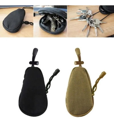 Mini Pouch Táctico Porta Llaves y EDC – Estuche Organizador de Cordura