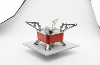 Estufa de Gas Portatil card Type Stove - Camping(cuadrada)
