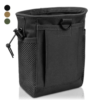Bolsa de Descarte Táctica MOLLE - Dump Pouch Plegable Porta Cargadores y Accesorios