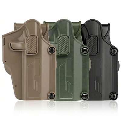 Pistolera Holster Universal Mega-Fit Polímero | Multinivel y Ajustable