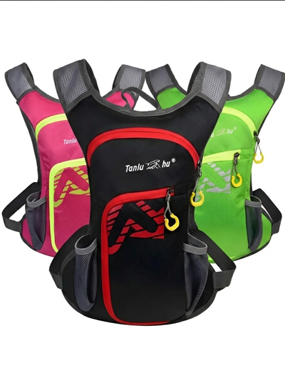 Mochila de Hidratación Tanluhu – Chaleco de Running Ligero Ciclismo, Trail Running