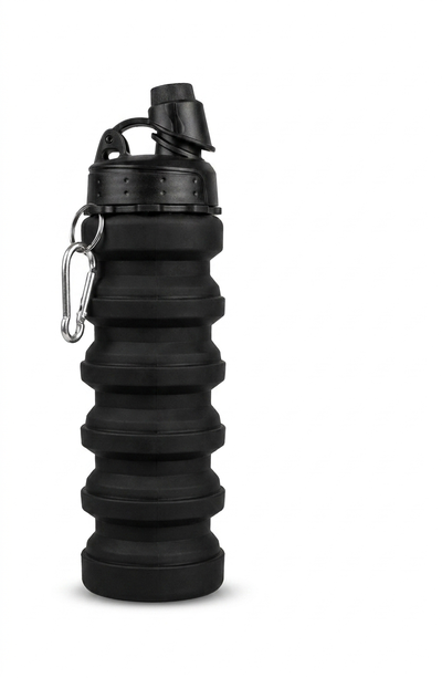 Botella Táctica Plegable de Silicona