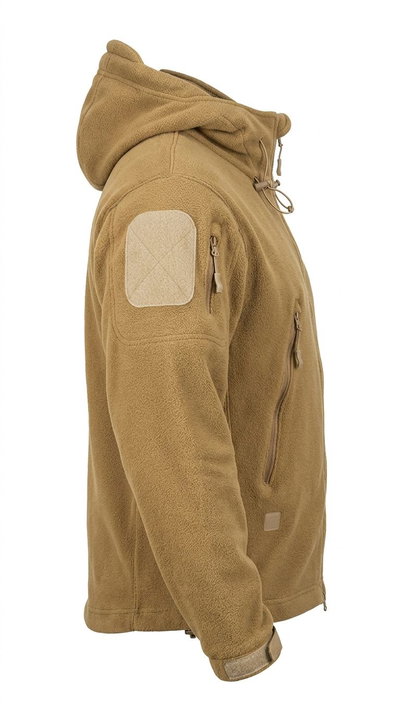 Campera Táctica de Polar con Capucha – Térmica, Multi-bolsillos y Diseño Militar