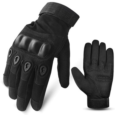 Guantes Tácticos Militares con Protección Rígida de Nudillos y Agarre