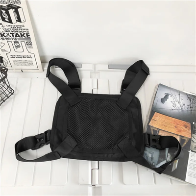Pechera Táctica Streetwear "TOUGH SLHS" - Chaleco Rig de Pecho - Arnes