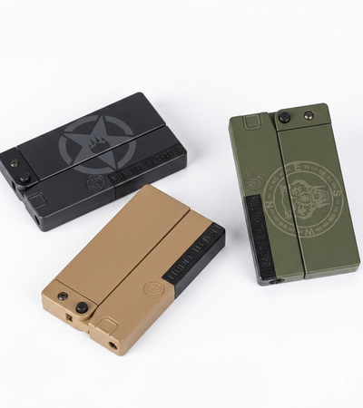 Encendedor Táctico Plegable "Survival" – Diseño de Doble Cuerpo