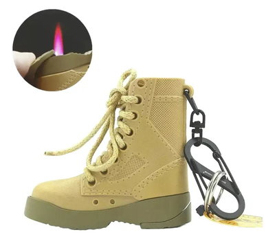 Encendedor Táctico Llavero "Combat Boot" – Diseño Realista y Recargable