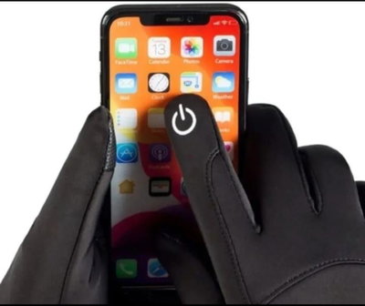 Guantes Deportivos Térmicos e Impermeables permite uso Pantalla Táctil