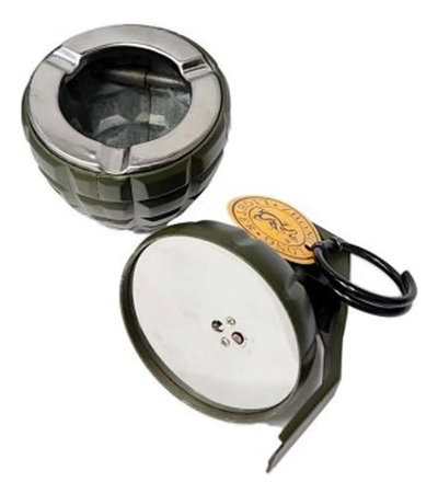 Set de Cenicero y Encendedor de Granada M-26 – Estilo Militar Táctico