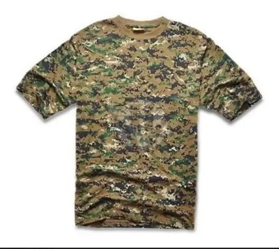 Remera Táctica Camuflada Marpat Digital Combate Outdoor