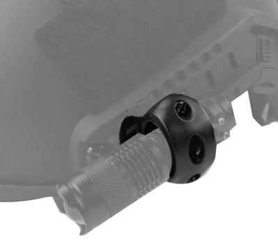 Soporte Táctico Para Linterna De Casco Riel Arc Fast Mich