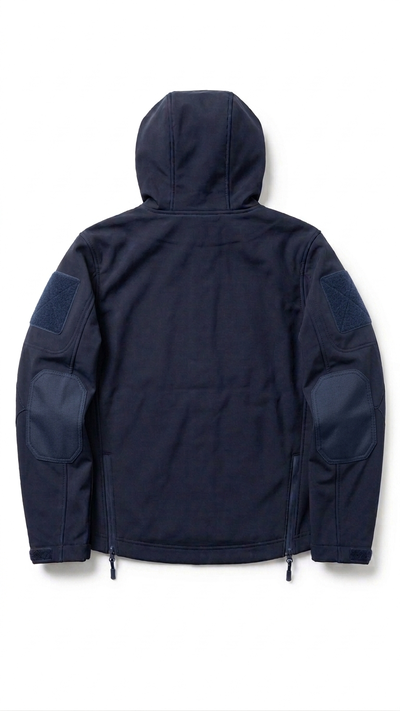 Campera Softshell Azul Premium para Outdoor y Trekking