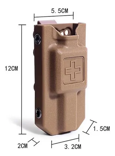 Pouch Porta Torniquete Táctico Rígido de Extracción Rápida