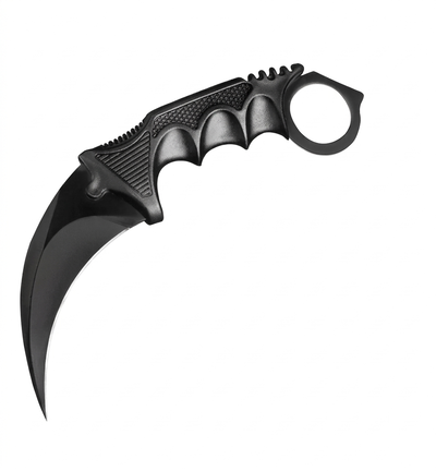 Navaja / Cuchillo Karambit Táctico Negro
