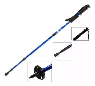 Pack 2 Bastones Trekking Baston Trekking Anti Shock 4tramos