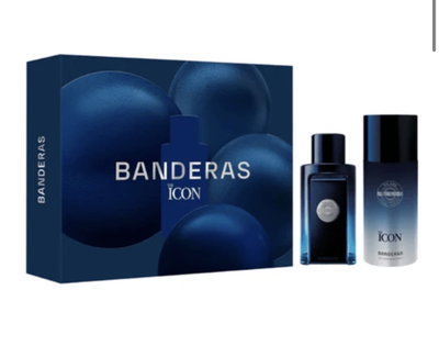 Perfume THE ICON EDT 100 ML + DEO 150 ML ESTUCHE - ANTONIO BANDERAS