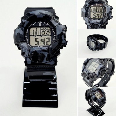 Reloj deportivo 2063 TROPA Militar Camuflado Gris