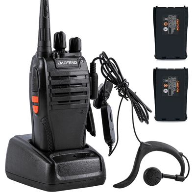 Handy Baofeng BF-999S 5w 16CH UHF Hasta 10km 2 Baterías y Manos Libres