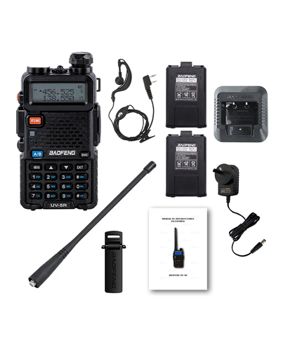 Handy Baofeng UV5R Doble Banda. Alcance 10 km