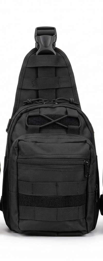 Bolso Morral Riñonera Cruzada Táctico Chico WarZone