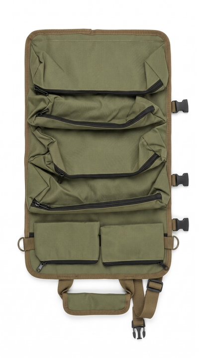 Bolso Organizador Táctico Enrollable Porta Herramientas y Accesorios