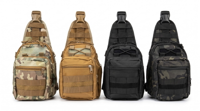 Bolso Morral Riñonera Cruzada Táctico Chico WarZone