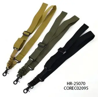 Correa Táctica Portafusil 1 Punto Elástica Bungee Con Mosquetón Metálico