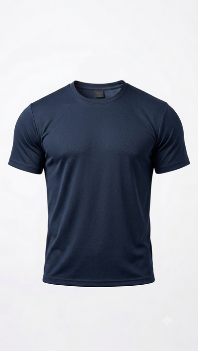 Remera Secado Rápido Azul
