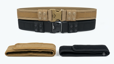 Cinturón Táctico 7.55 Con Bajo Cinto Molle Corte Láser Rigger