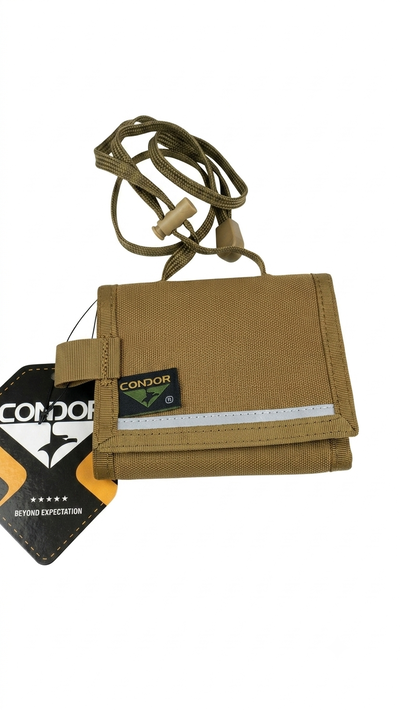 Billetera Táctica Portadocumentos Cuello Condor Outdoor Cordura