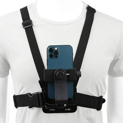 Soporte Celular Ajustable Arnes De Pecho Para Grabar Videos