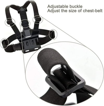 Soporte Celular Ajustable Arnes De Pecho Para Grabar Videos