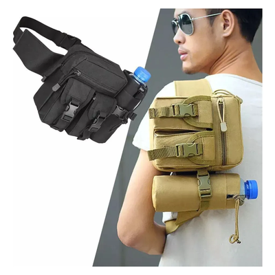 Riñonera Tactica Bolso Outdoor Porta Botella Bolso Impermeable