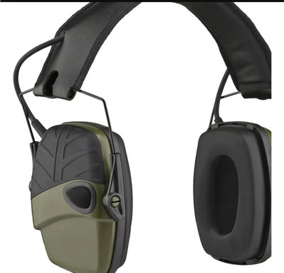 Auriculares / Sordina Electrónica Plegable con Supresión de Ruido – Warzone Tactical