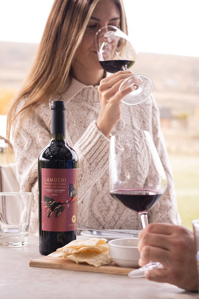 CAJA LAMUCHI - BOLITA DE FUEGO CABERNET SAUVIGNON GRAN RESERVA
