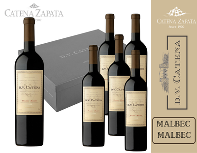 CAJA BODEGA CATENA ZAPATA - LINEA D.V. CATENA MALBEC - MALBEC
