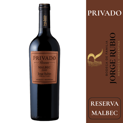 BODEGA JORGE RUBIO - LINEA PRIVADO RESERVA MALBEC