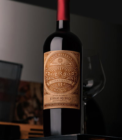BODEGA JORGE RUBIO - LINEA GRAN RESERVA BICENTENARIO MALBEC ROBLE