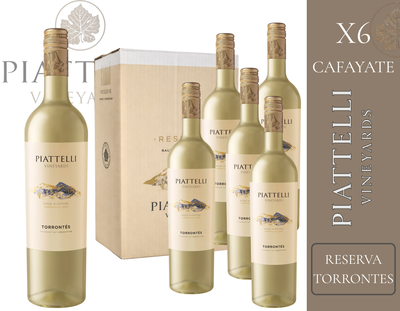CAJA BODEGA PIATTELLI - LINEA SALTA RESERVA TORRONTES