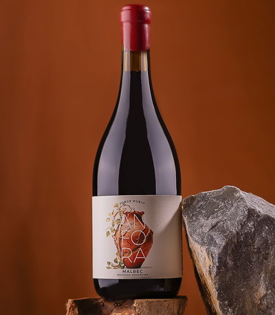 CAJA BODEGA JORGE RUBIO - LINEA ANFORA MALBEC