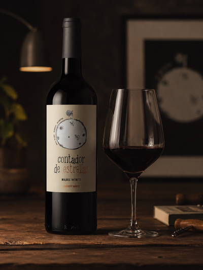 CAJA BODEGA ABSURDO - CONTADOR DE ESTRELLAS MALBEC