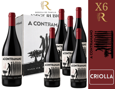 CAJA BODEGA JORGE RUBIO - LINEA A CONTRAMANO CRIOLLA