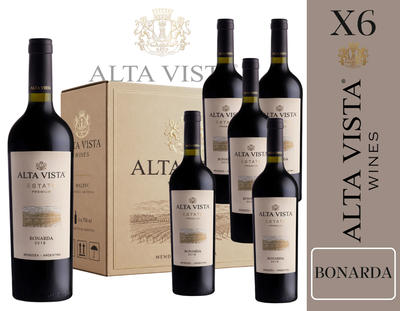 CAJA BODEGA ALTA VISTA WINES - LINEA STATE PREMIUM BONARDA