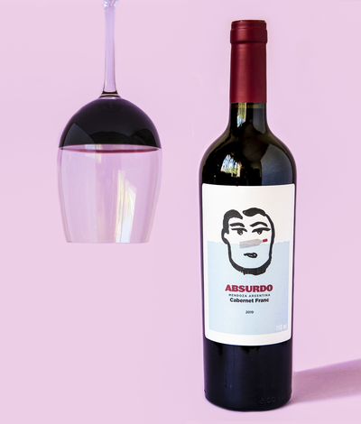 CAJA BODEGA ABSURDO - LINEA ABSURDO CABERNET FRANC