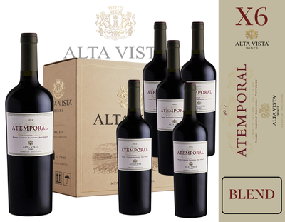 CAJA BODEGA ALTA VISTA WINES - LINEA ATEMPORAL BLEND