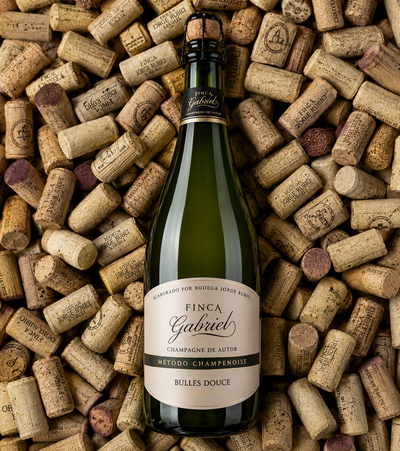 CAJA BODEGA JORGE RUBIO - LINEA FINCA GABRIEL ESPUMANTE BULLES DOUCE