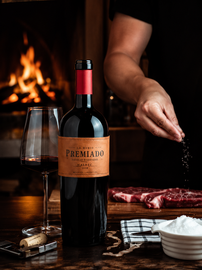 CAJA BODEGA JORGE RUBIO - LINEA PREMIADO MALBEC