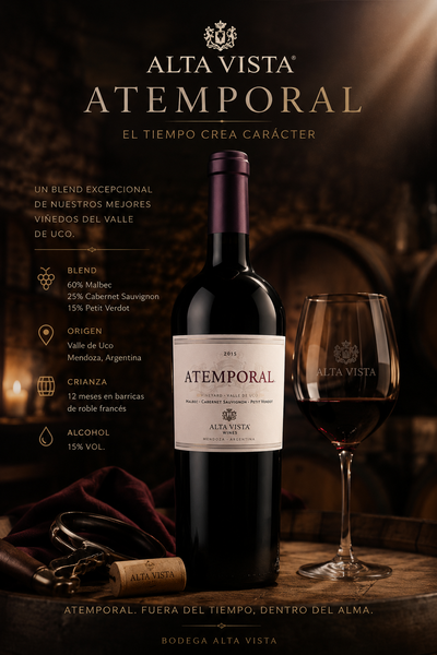 BODEGA ALTA VISTA WINES - LINEA ATEMPORAL BLEND