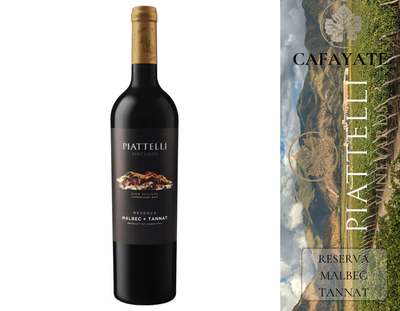 BODEGA PIATTELLI - LINEA SALTA RESERVA MALBEC - TANNAT